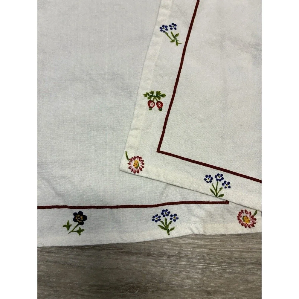 Vintage 100% Cotton Kitchen Towels Lot of 2  Villeroy & Boch